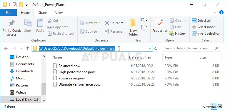 Windows 10에서 누락된 전원 관리 옵션을 복원하는 방법 