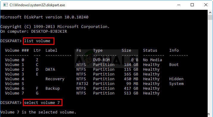 수정:Windows 10 미디어 생성 도구에서 USB를 찾을 수 없음 