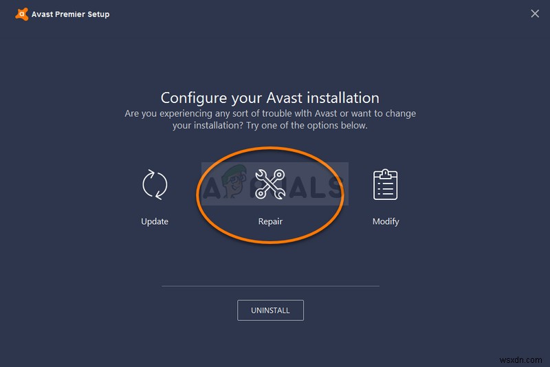 수정:Avast Web Shield가 켜지지 않음 