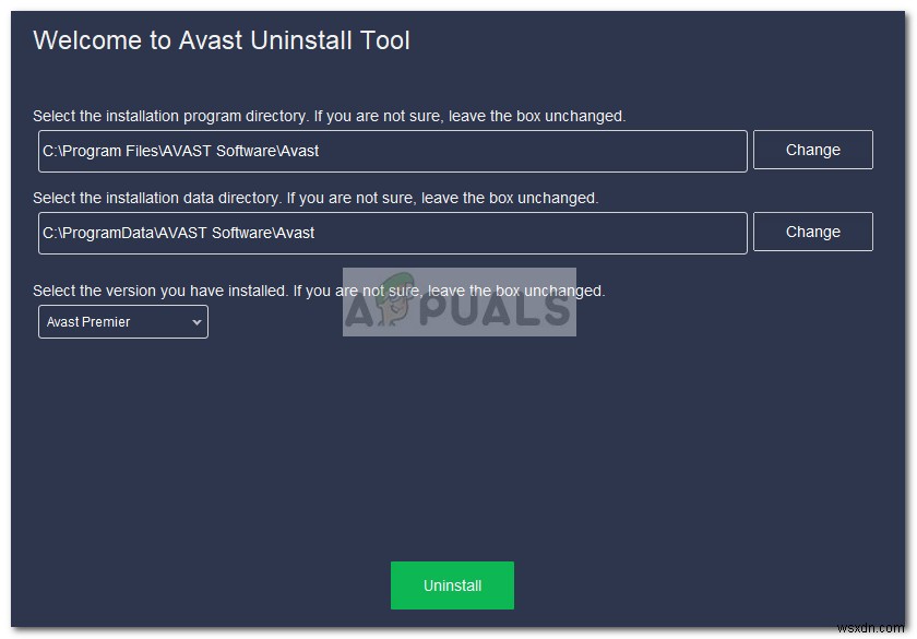 수정:Windows Defender 차단 Avast Antivirus(VistAux.exe) 