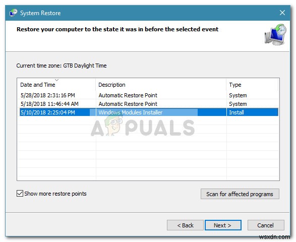 수정:Microsoft 가상 WiFi 미니포트 어댑터 누락 