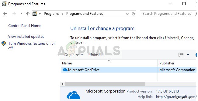 OneDrive Windows 10을 비활성화하는 방법 