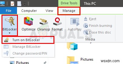 Windows 10에서 시스템 드라이브에 대해 BitLocker를 켜거나 끄는 방법 