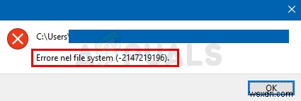 수정:Windows 사진 앱을 열 때 파일 시스템 오류 -2147219196 