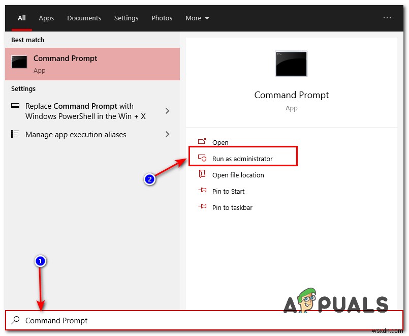 수정: ms-windows-store:PurgeCaches, 애플리케이션이 시작되지 않았습니다.  