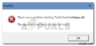 수정:시작 시 TaskSchedulerHelper.dll이 누락됨 