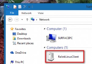 RalinkLinuxClient가 Windows 네트워크에 표시되는 이유 