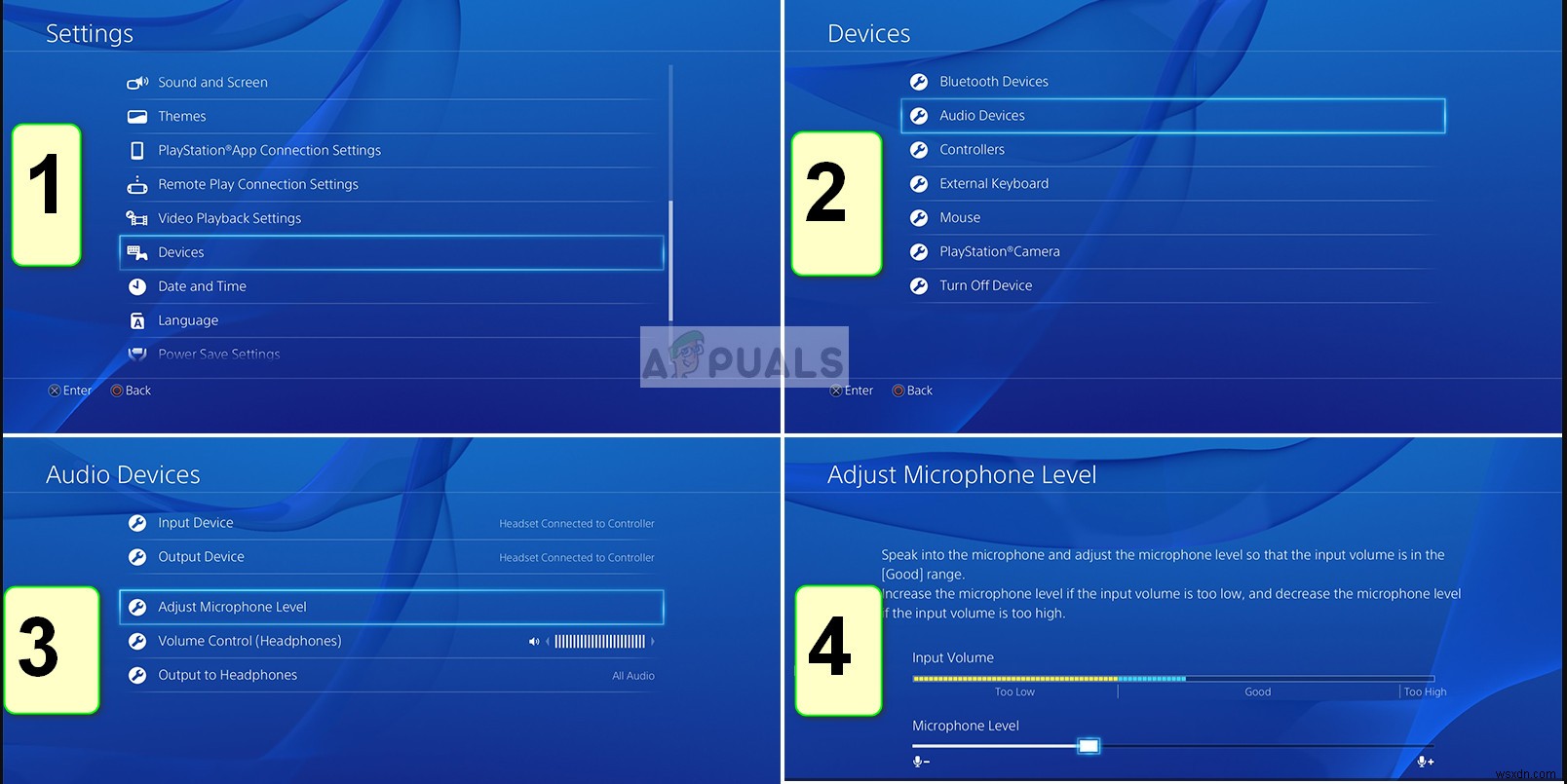 수정:PS4 마이크가 작동하지 않음 