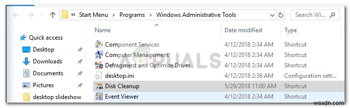 모든 항목을 선택한 상태에서 Cleanmgr(디스크 정리)을 시작하는 방법 