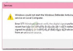 Windows Defender 오류 577 완벽 해결 가이드