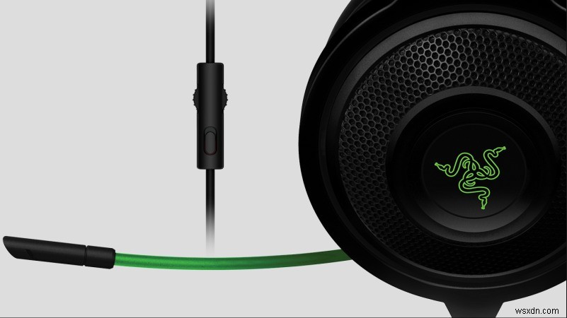 수정:Razer Kraken 마이크가 작동하지 않음