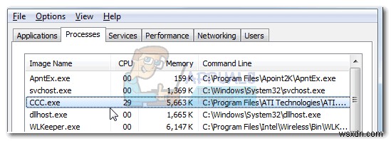 Catalyst Control Center  ccc.exe 란 무엇입니까? 