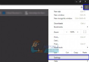 수정:Chrome이 응답하지 않음 