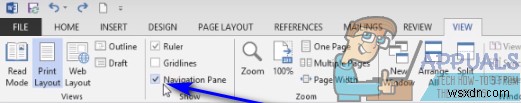 Microsoft Word 2010~2016에서 페이지를 제거하는 방법