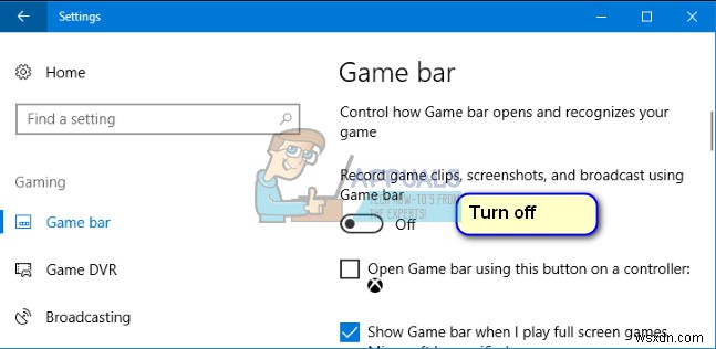  gamebarpresencewriter.exe 란 무엇이며 비활성화하는 방법 