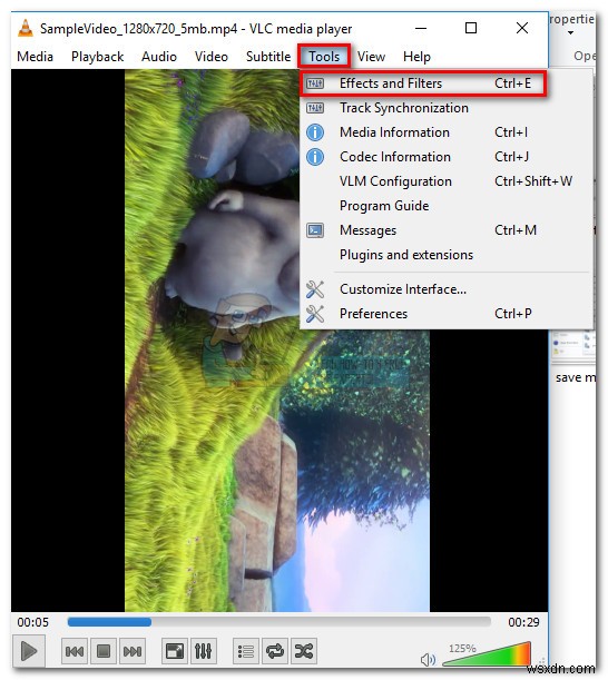 Windows Media Player용 비디오 회전 방법