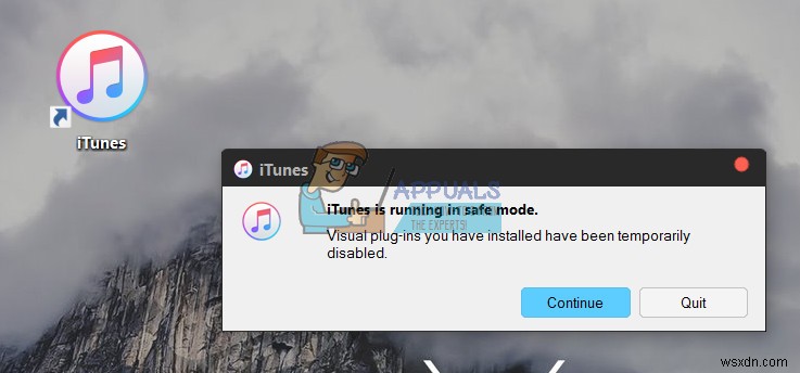 수정:Windows 10에서 iTunes가 열리지 않음