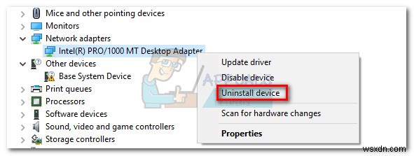 수정:네트워크 연결에 필요한 Windows 소켓 레지스트리 항목이 누락됨 