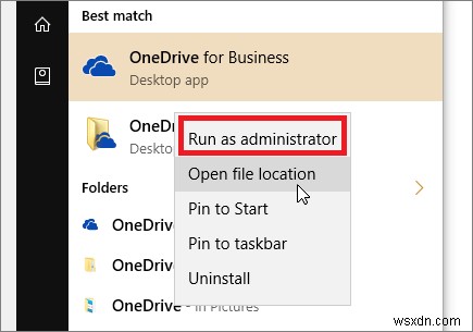 수정:OneDrive  OneDrive.exe 의 높은 CPU 사용량 