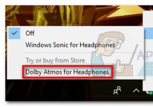 Windows 10에서 Dolby Atmos 공간 사운드를 설정하는 방법