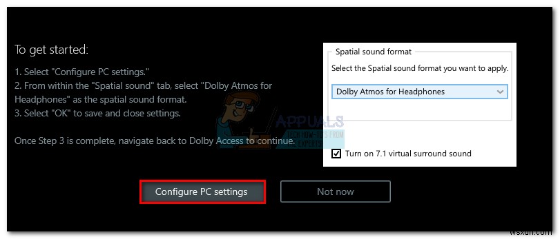 Windows 10에서 Dolby Atmos 공간 사운드를 설정하는 방법