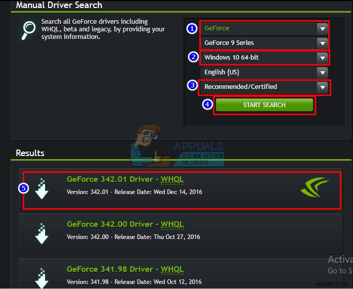 수정:현재 NVIDIA GPU에 연결된 디스플레이를 사용하고 있지 않습니다.