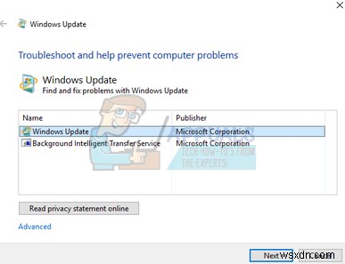 수정:Windows 10 업데이트 1709 설치 실패 