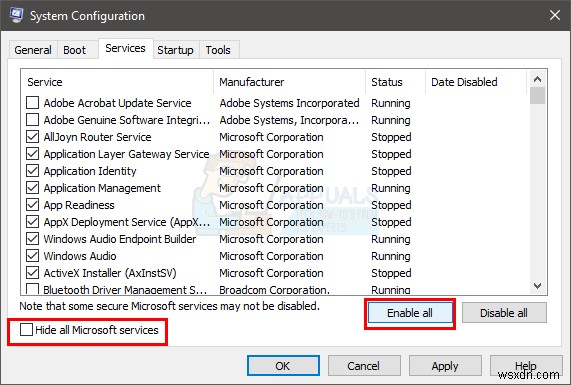 수정:Windows 업데이트가 0%에서 멈춤 