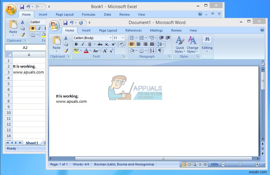 수정:Microsoft Excel 2007 오류 stdole32.tlb 