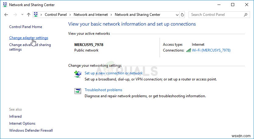 IPv4/IPv6  인터넷에 액세스할 수 없음  오류를 수정하는 방법 