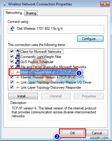 IPv4/IPv6  인터넷에 액세스할 수 없음  오류를 수정하는 방법 