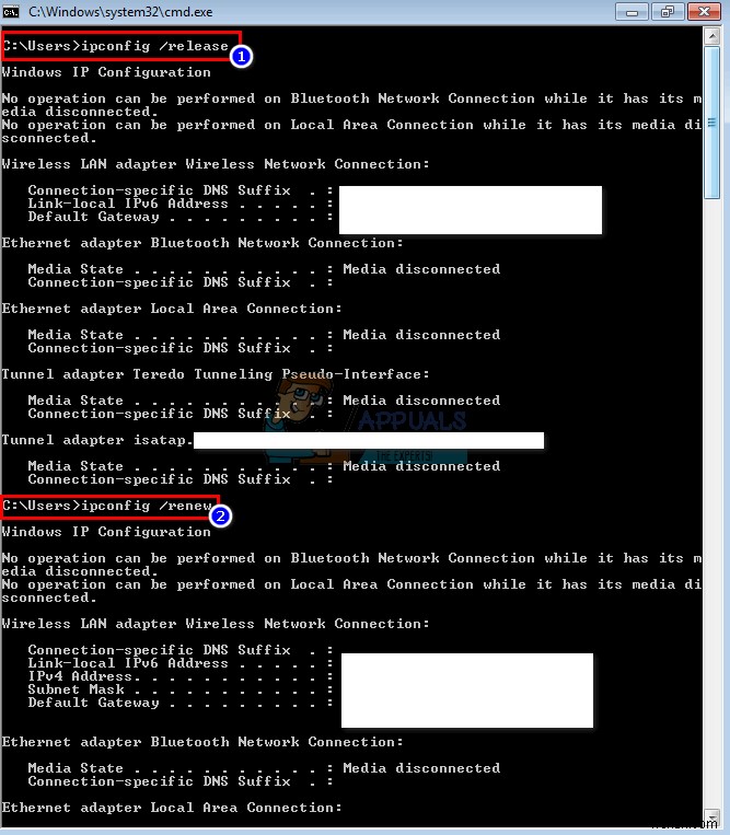 IPv4/IPv6  인터넷에 액세스할 수 없음  오류를 수정하는 방법 