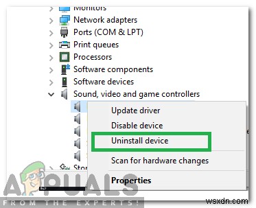 Realtek HD 오디오 드라이버 설치 실패를 수정하는 방법