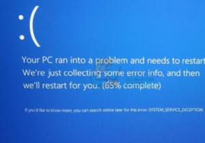 SYSTEM_SERVICE_EXCEPTION 블루스크린 오류 해결 방법