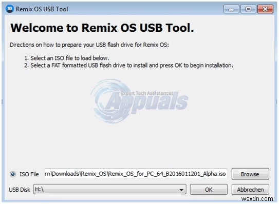 방법:PC에 Remix OS 설치 