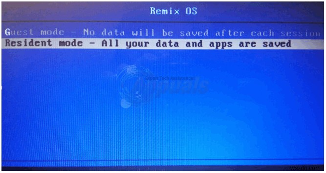 방법:PC에 Remix OS 설치 