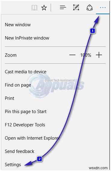 Windows 10의 EDGE에서 광고를 차단하는 방법 