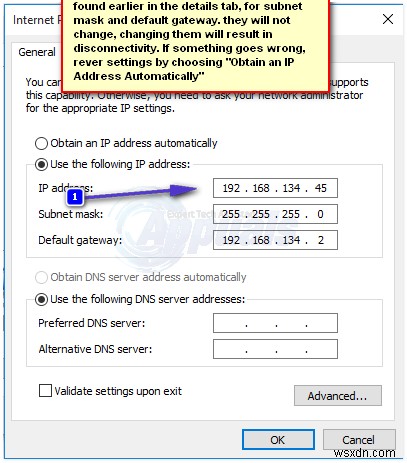 FIX:IP 주소 재설정 및 변경 단계 