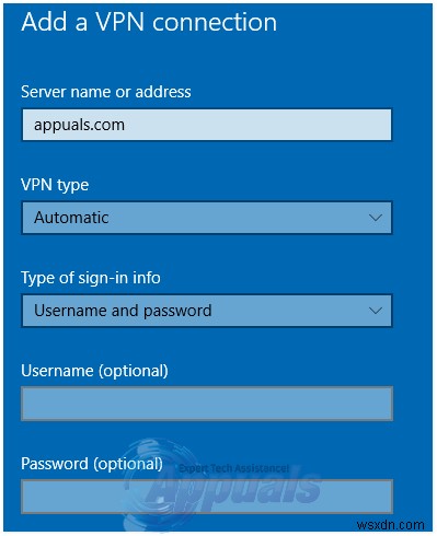 Windows 10에서 VPN 연결을 설정하는 방법 