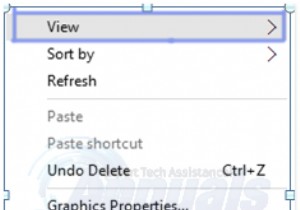 수정:Windows 10에서 바탕 화면 아이콘이 누락됨 