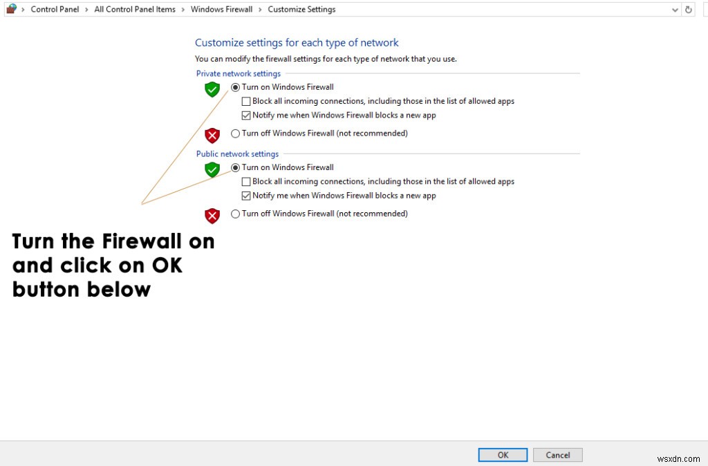 수정:Windows 10의 Windows Defender 오류 0x8007139F