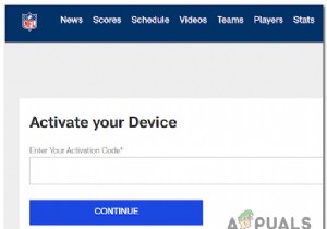 Amazon Fire TV, Roku, PlayStation 및 기타에서 NFL 네트워크를 활성화하는 방법 