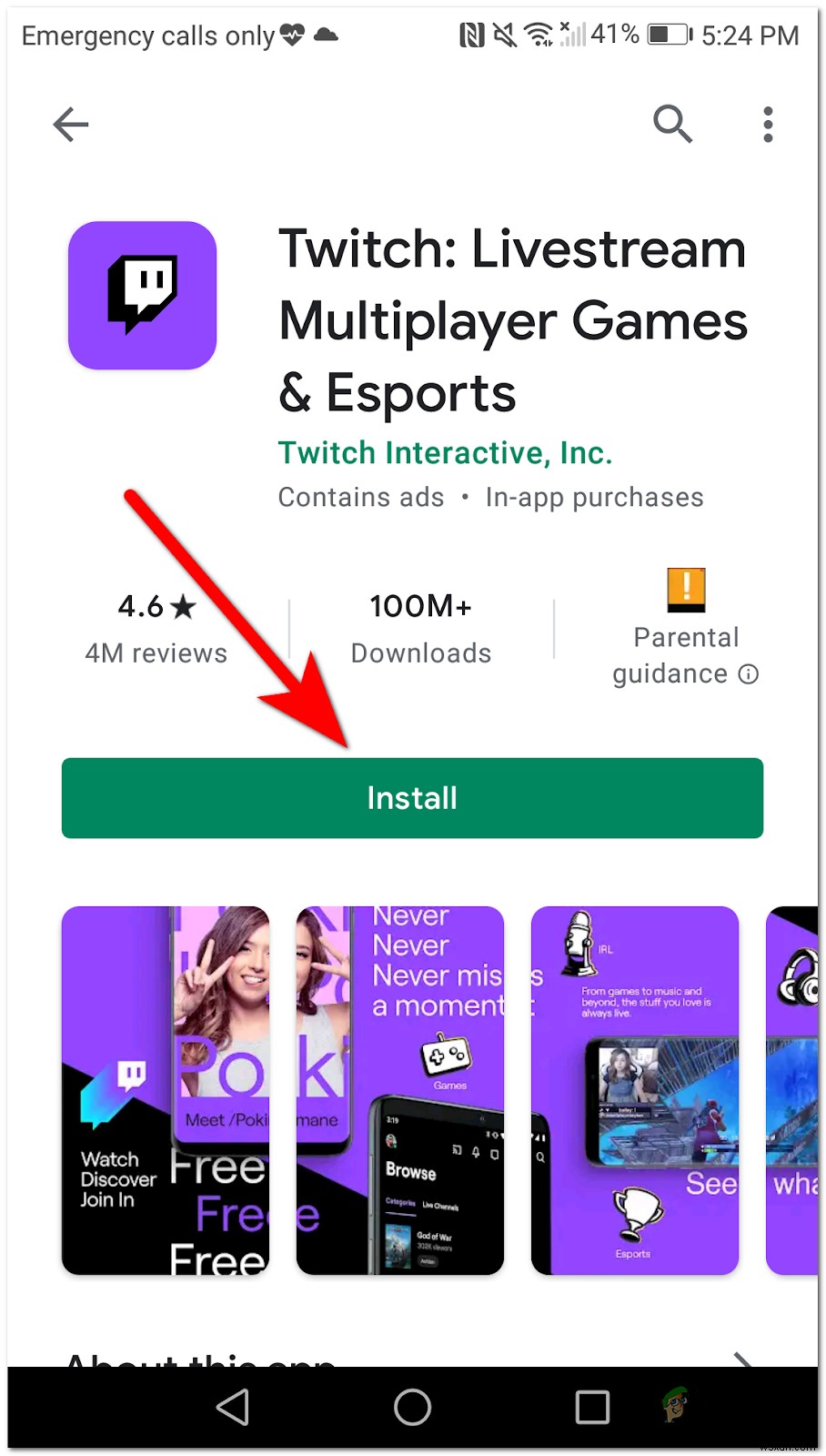 iOS, Xbox, Roku 등에서 Twitch 계정 활성화 