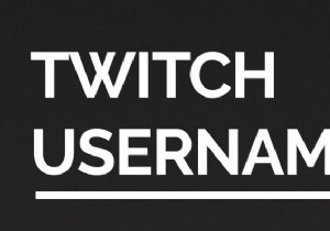 Twitch에서 이름과 사용자 이름을 쉽게 변경하는 단계