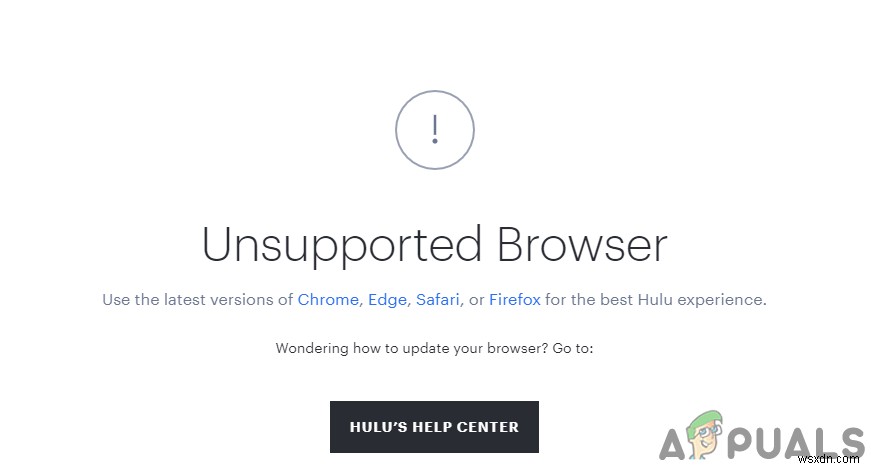 수정:Hulu가 Chrome에서 작동하지 않음 