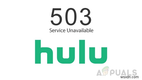 [수정됨] Hulu 오류 코드 503 