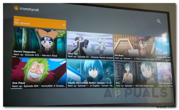 Xbox One에서 Crunchyroll 서버 오류를 수정하는 방법