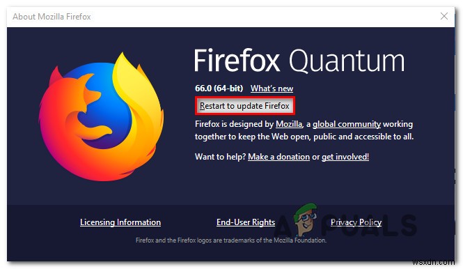 [FIX] Mozilla Firefox의 Netflix 오류 코드 F7053 1803