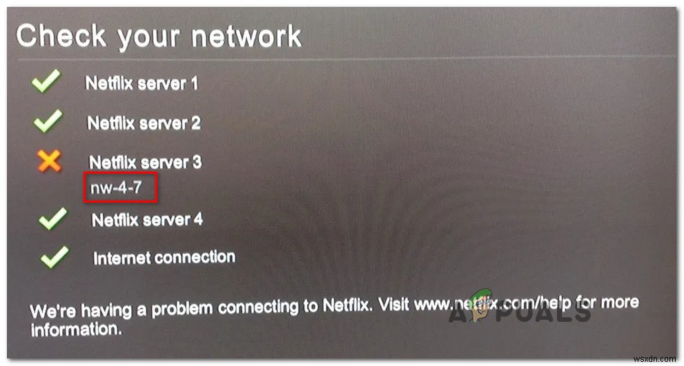 PS4 및 Xbox One에서 Netflix 오류 NW-4-7을 수정하는 방법은 무엇입니까? 