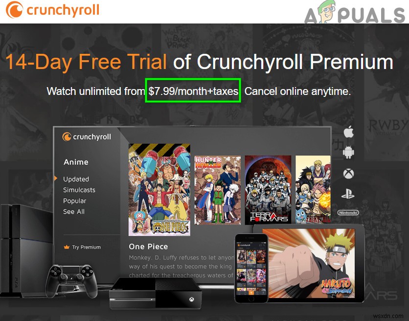 Adblock이 Crunchyroll과 함께 작동하도록 하는 방법은 무엇입니까? 